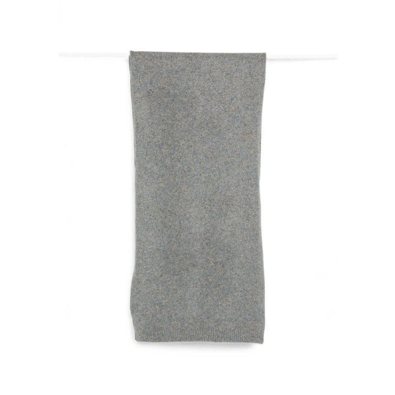 Soft Goat Marled Knitted Scarf