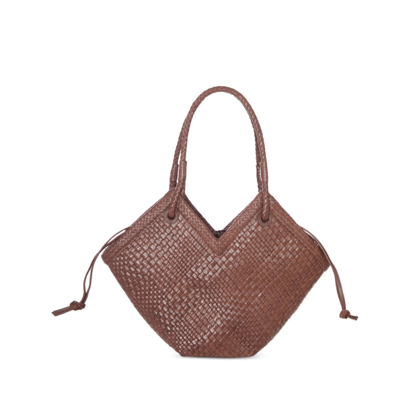Ibeliv Medium Trinity Woven-leather Tote Bag