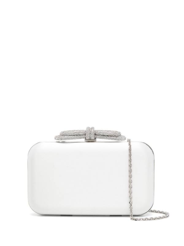 Double Bow clutch bag