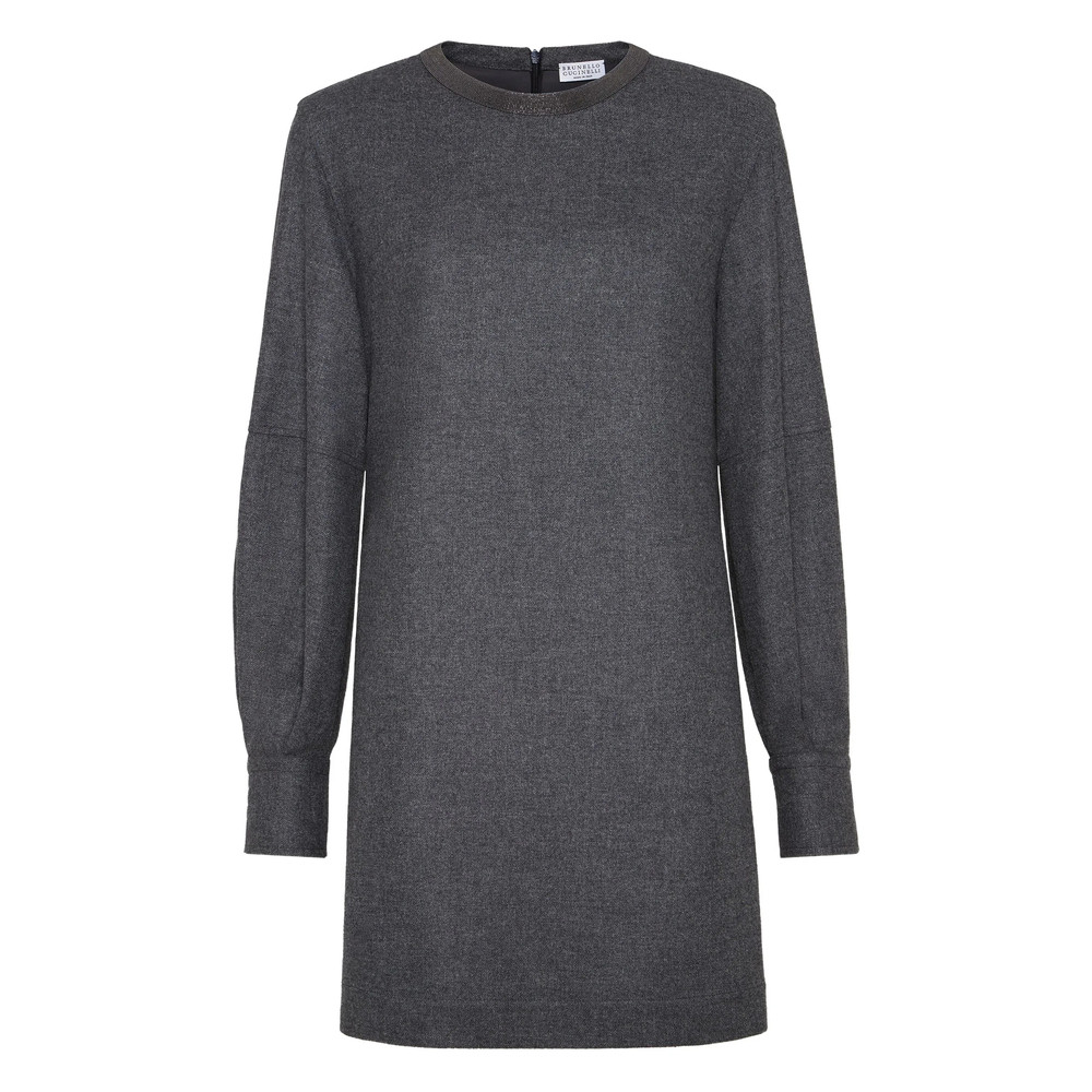 Brunello Cucinelli Virgin Wool-blend Dress