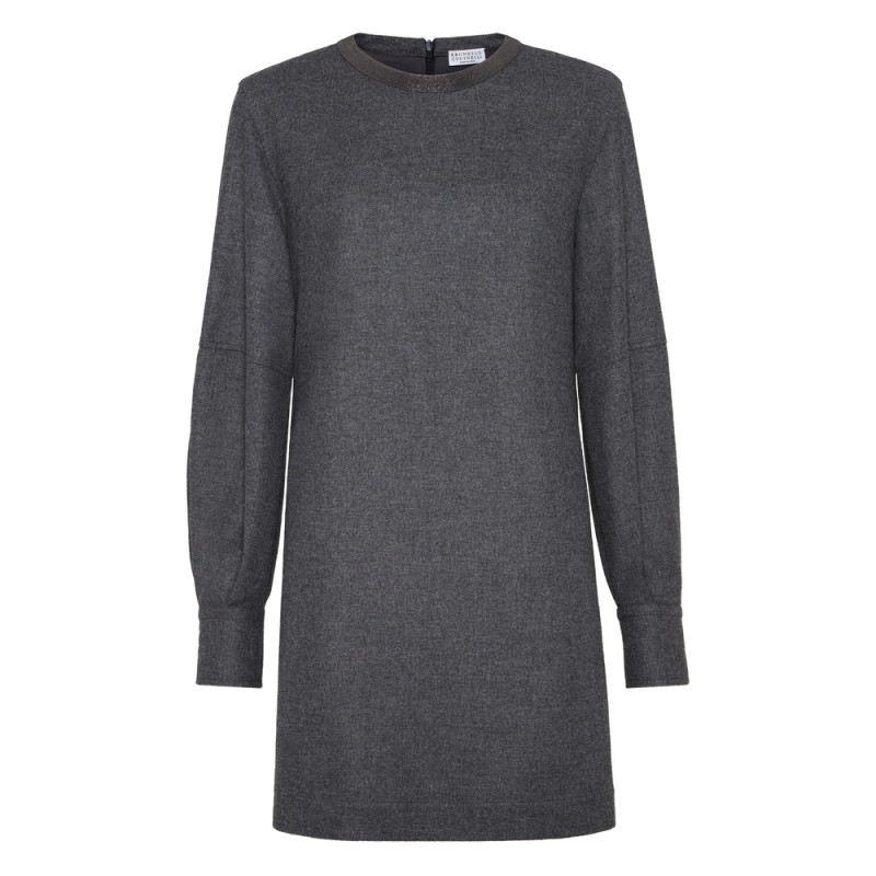 Brunello Cucinelli Virgin Wool-blend Dress