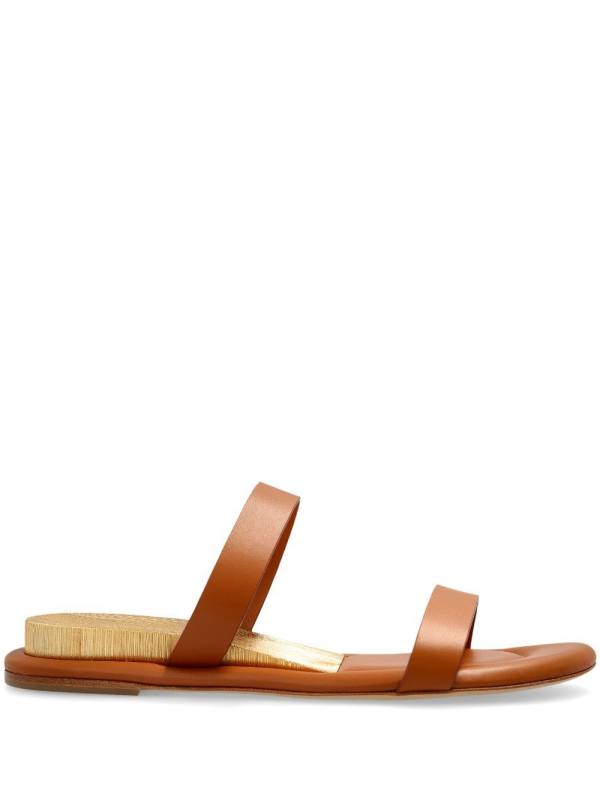 leather slides