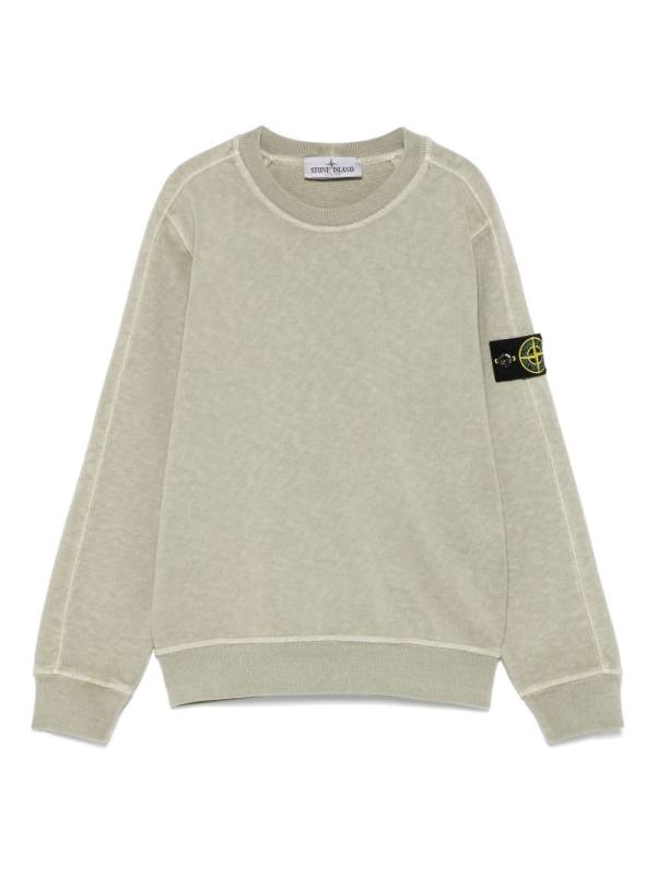 Compass-badge sweatshirt