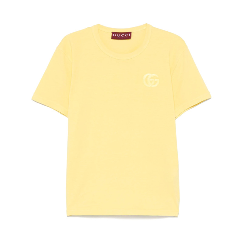 Gucci Embroidered Cotton T-shirt
