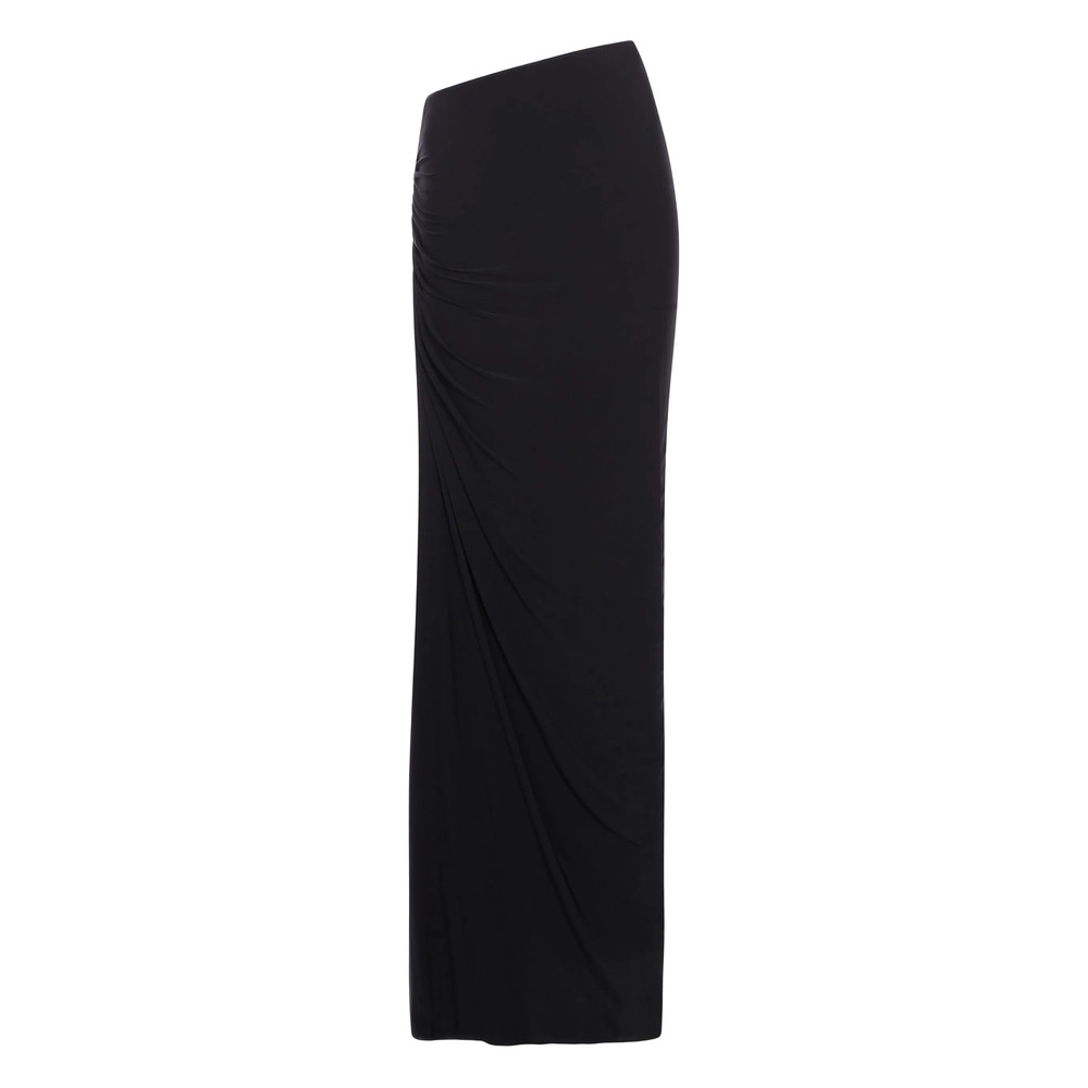 Alaïa Draped Maxi Skirt