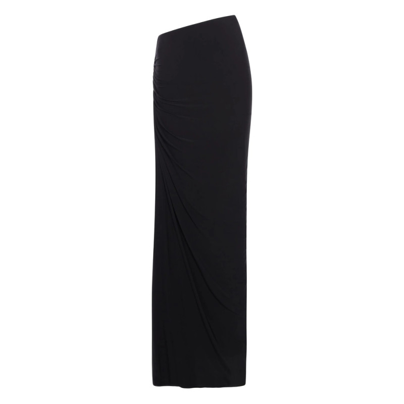 Alaïa Draped Maxi Skirt