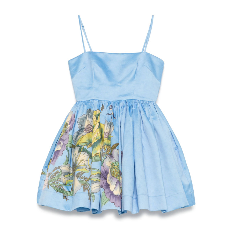 Alemais Floral-print Mini Dress