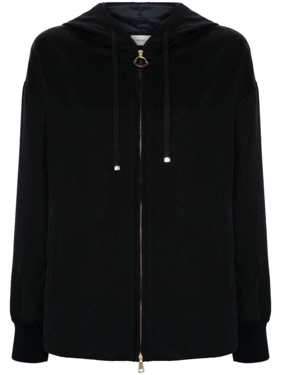 logo-patch hoodie