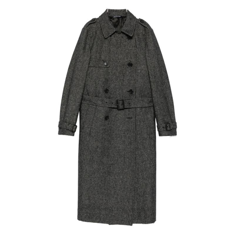 Eraldo Belted Double-breasted Coat