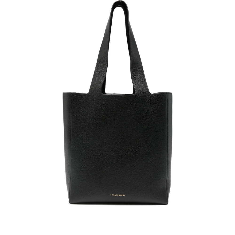 Strathberry Leather Knotted Tote Bag
