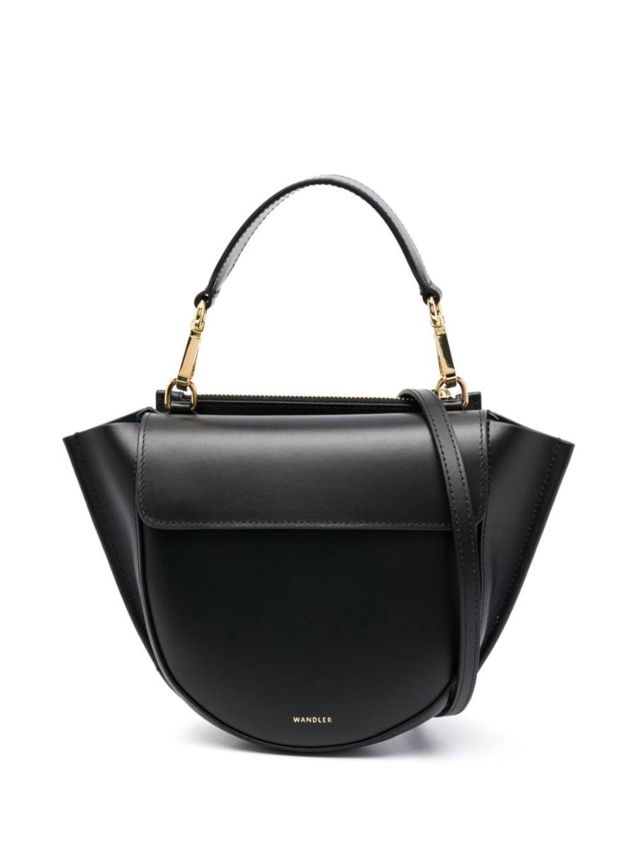 mini Hortensia leather tote bag