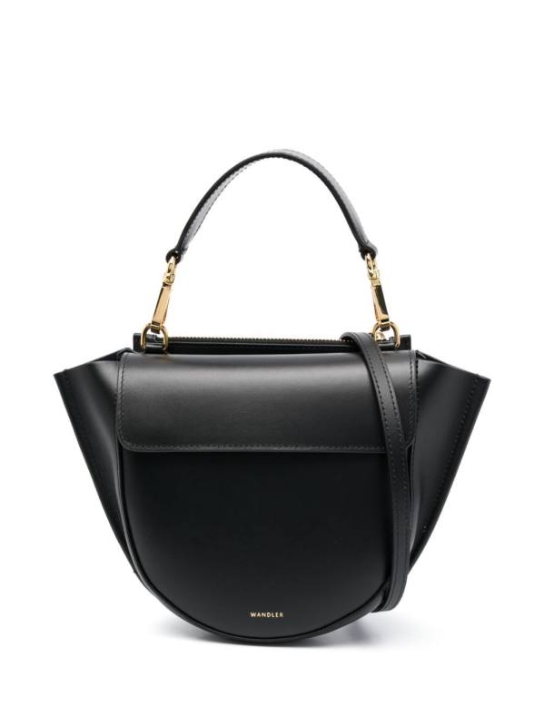 mini Hortensia leather tote bag