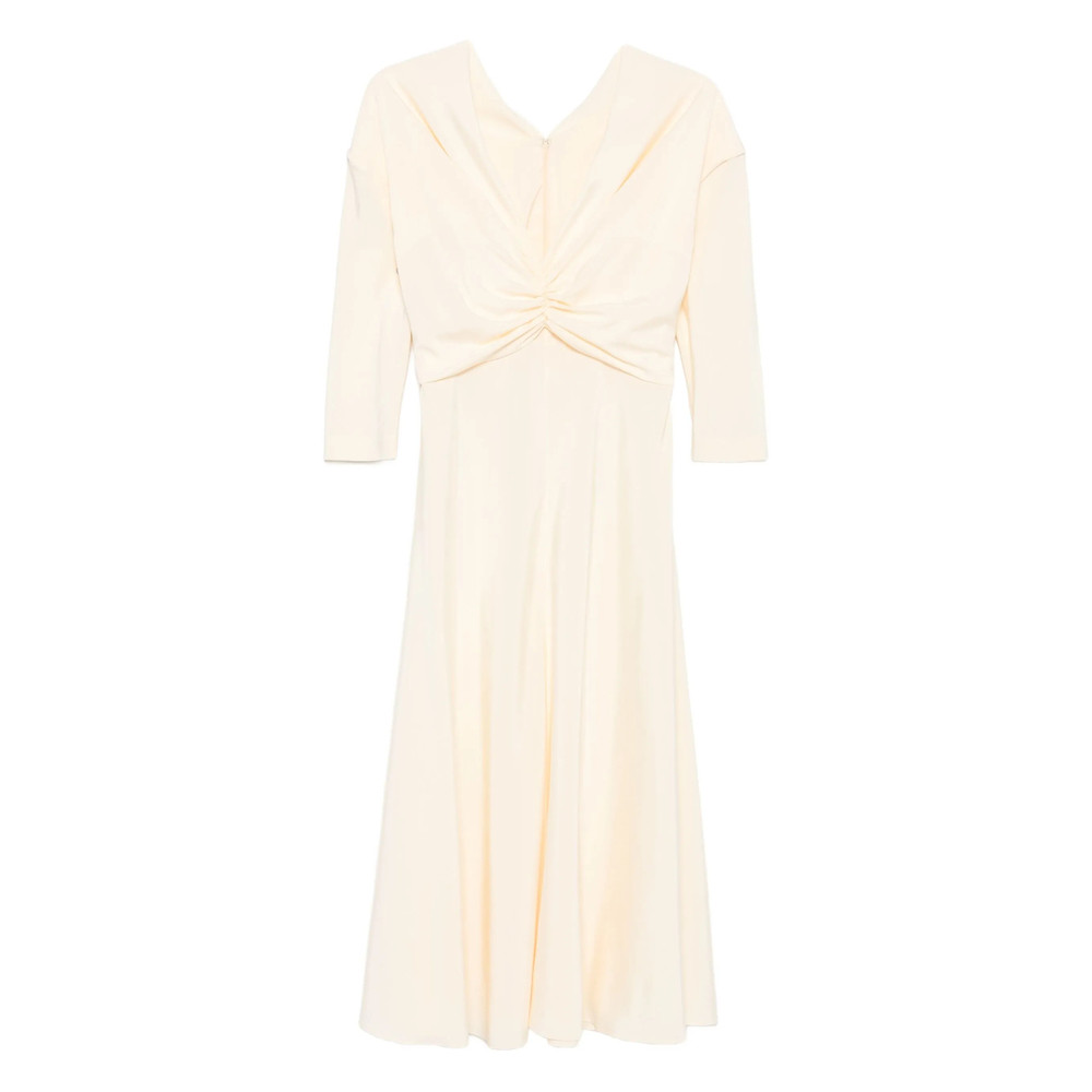 Alberta Ferretti Stretch-silk Midi Dress