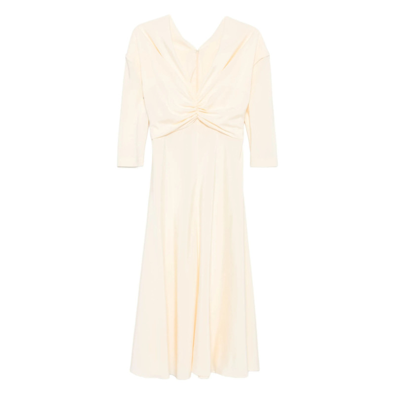 Alberta Ferretti Stretch-silk Midi Dress