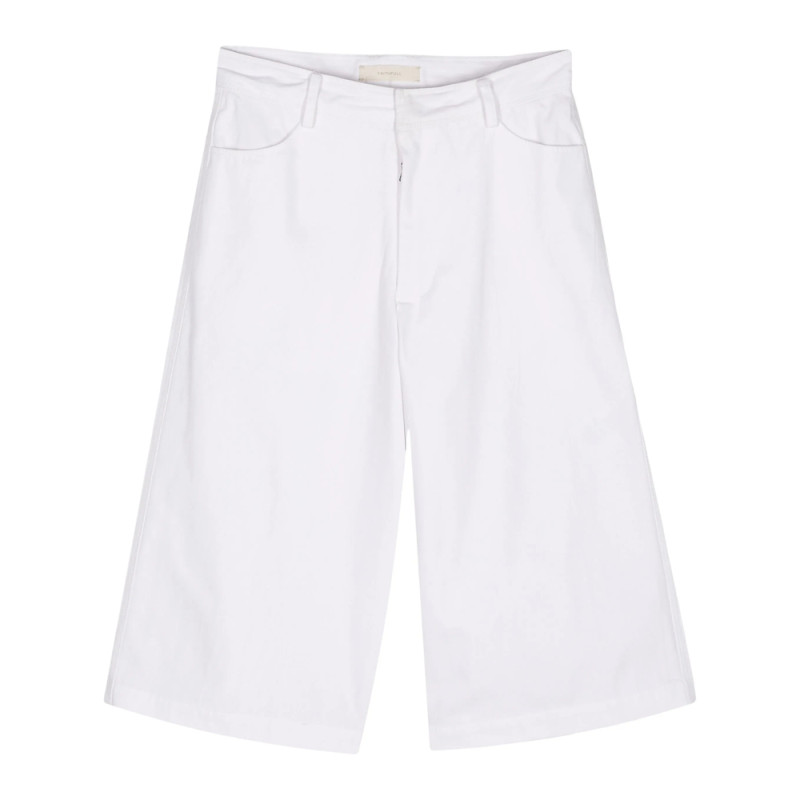 Faithfull The Brand Wide-leg Canvas Shorts