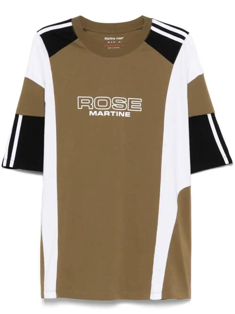 panelled T-shirt