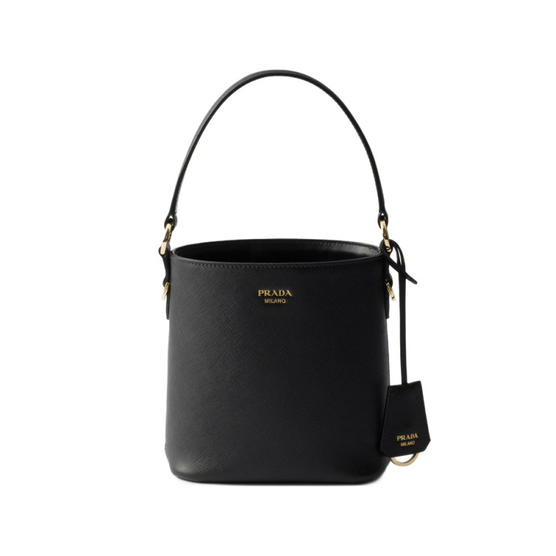 Prada Saffiano-leather Mini Bucket Bag