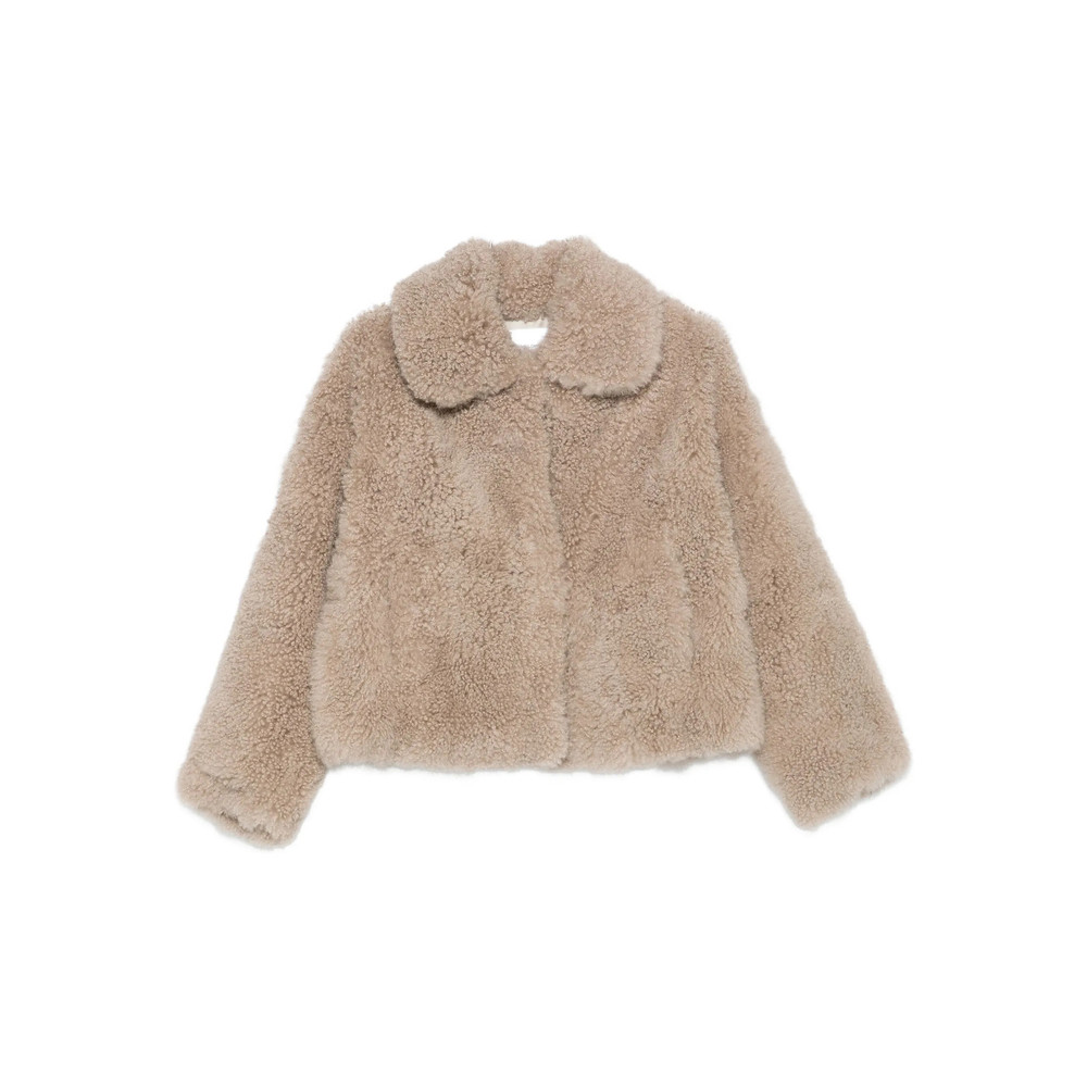 Yves Salomon Teddy-collared Jacket