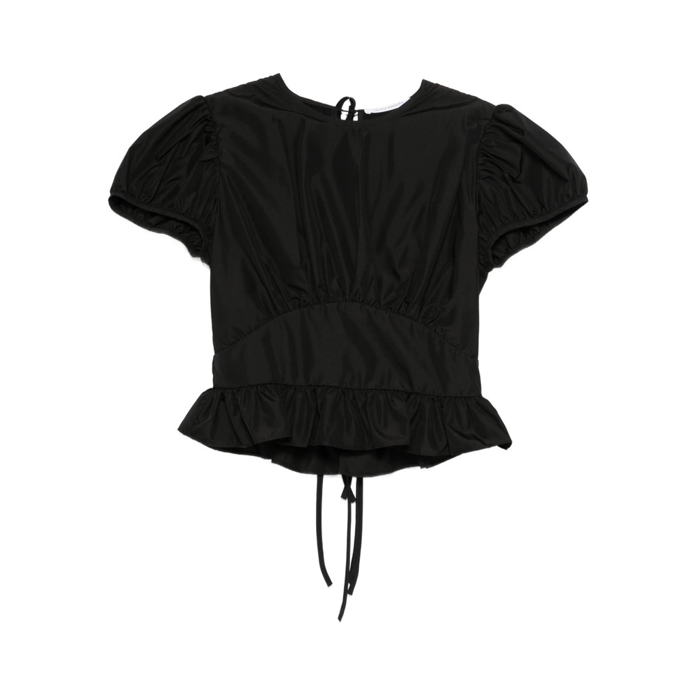 Cecilie Bahnsen Puff-sleeve Ruffled Top