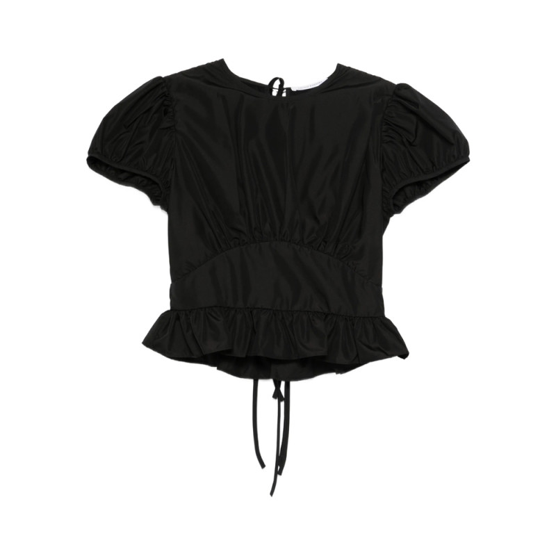 Cecilie Bahnsen CECILIE BAHNSEN CRISTOBAL TOP RECYCLED SHORT PUFF SLEEVE