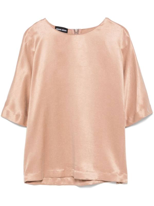 satin blouse