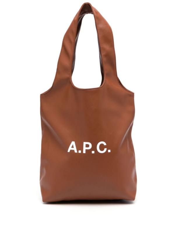 small Ninon logo-print tote bag