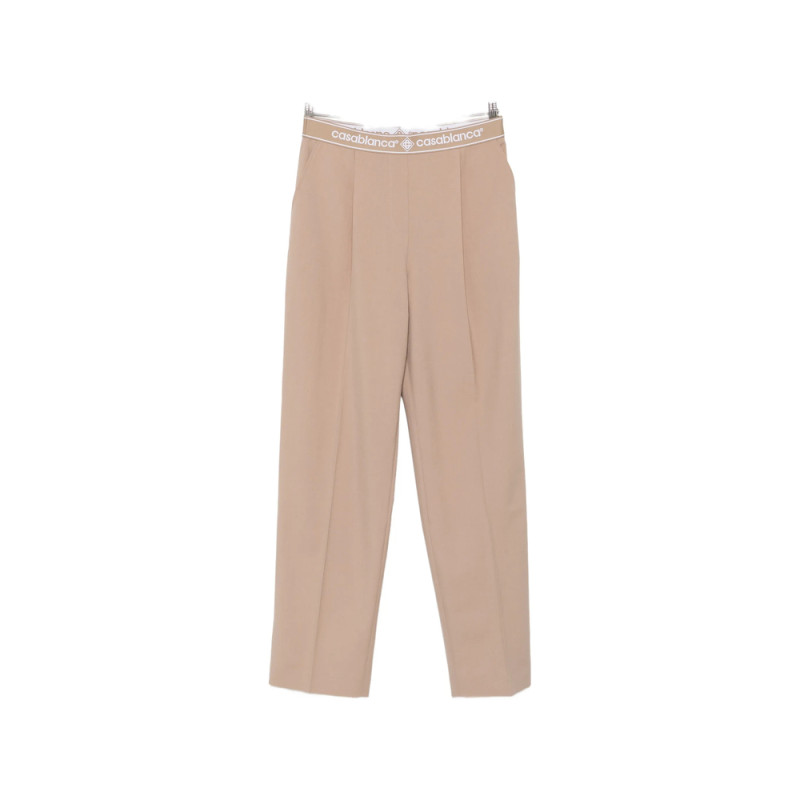 Casablanca Logo-waistband Trousers
