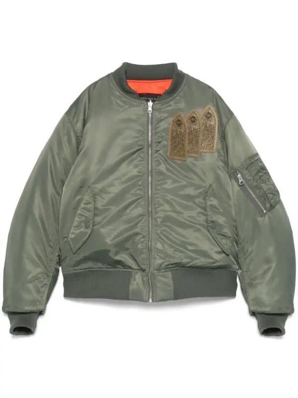 Antique bomber jacket