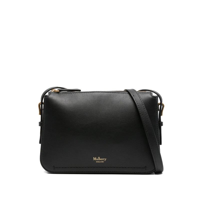 Mulberry Clovelly Leather Zip-top Cross Body Bag