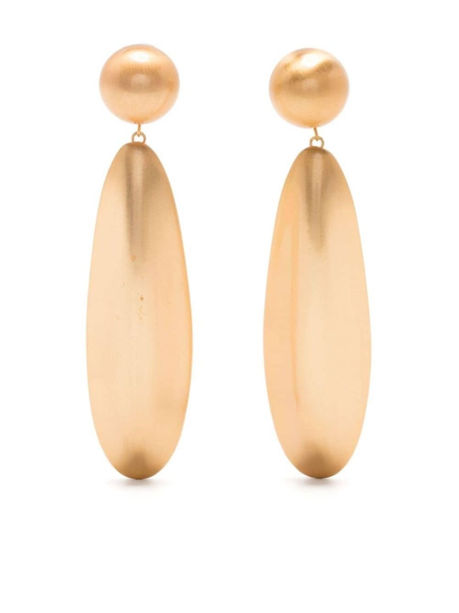 Fiore Brass Earrings