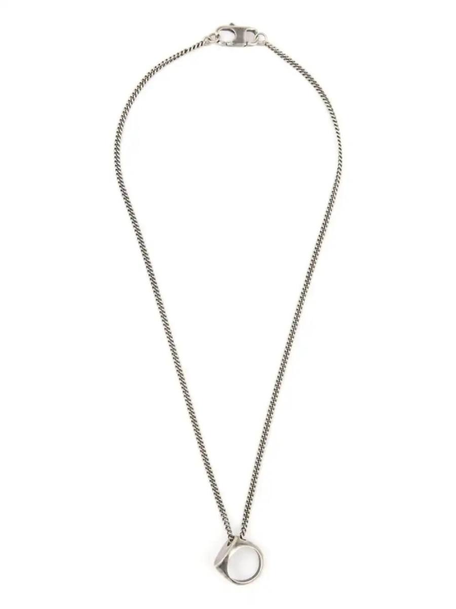 Numeric ring necklace