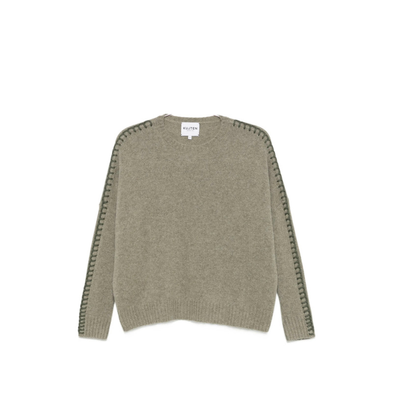 Kujten Whipstitch-detail Sweater