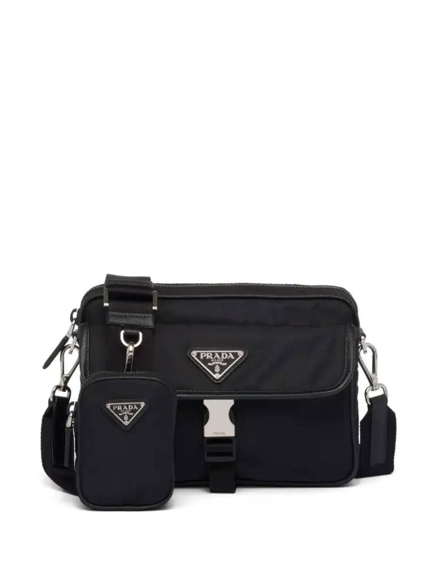 Re-Nylon pouch crossbody bag