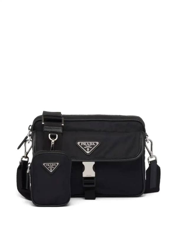 Re-Nylon pouch crossbody bag