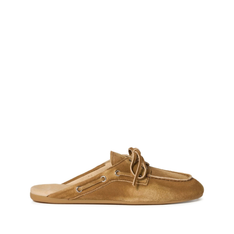 Miu Miu Faded Suede Mules