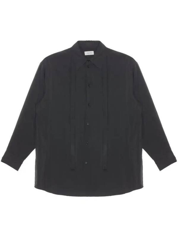 tie-detail shirt