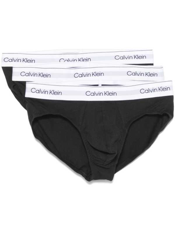 logo-waistband briefs (pack of three)