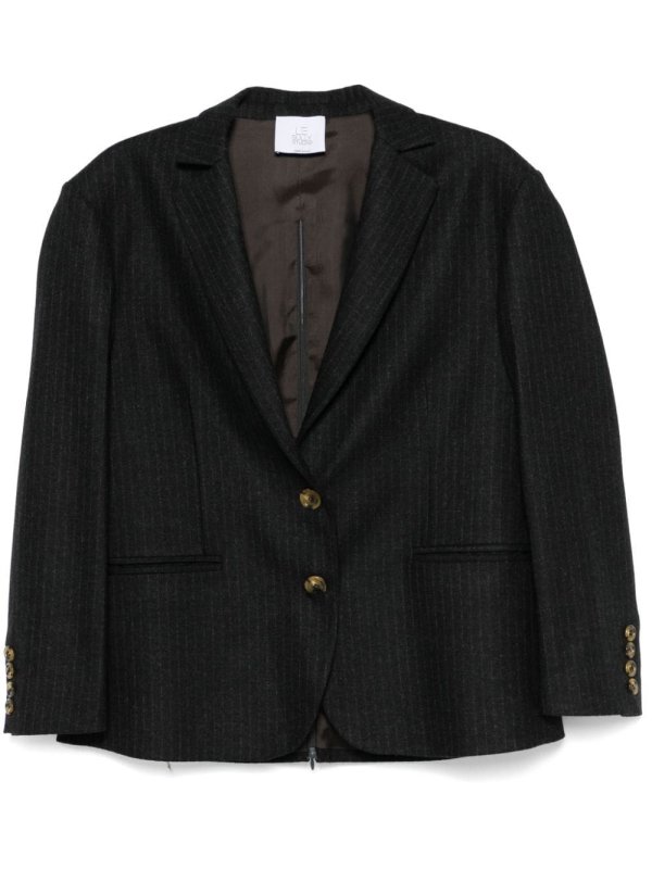 pinstripe blazer