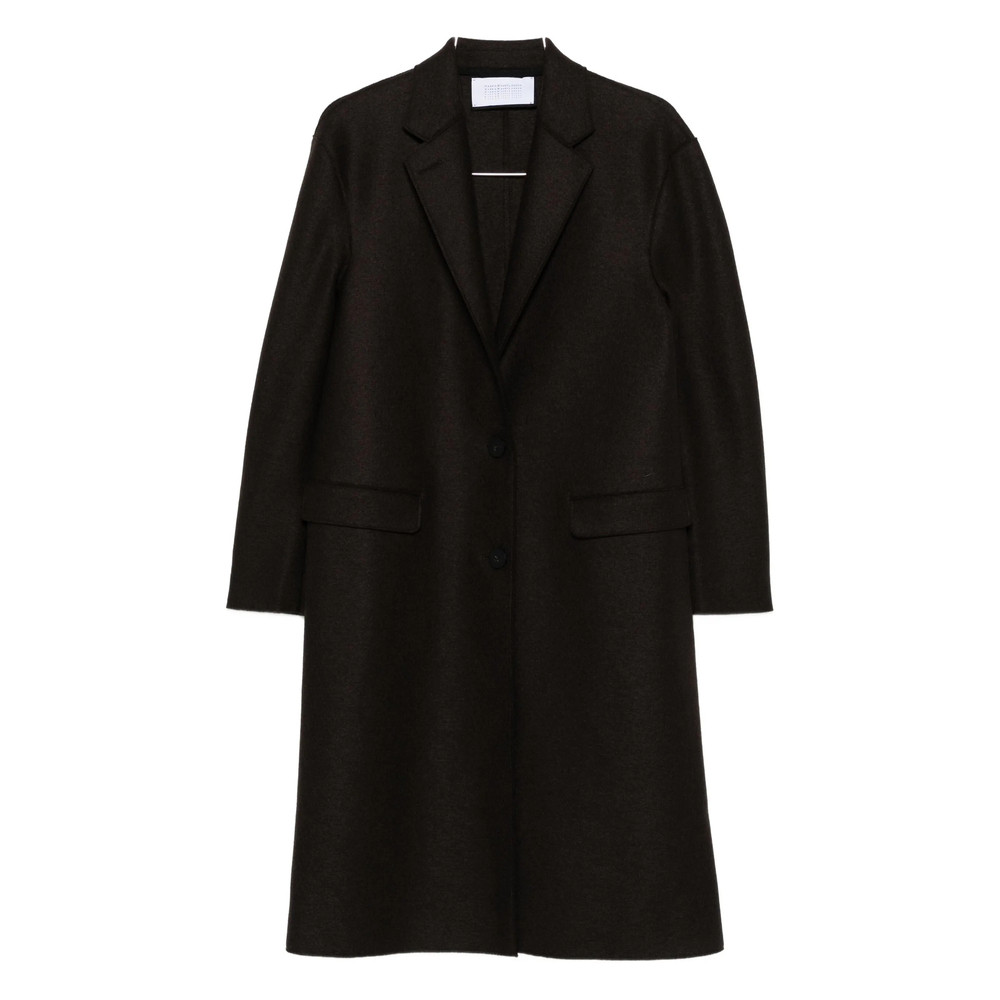 Harris Wharf London Chester Button-fastening Pocket Coat