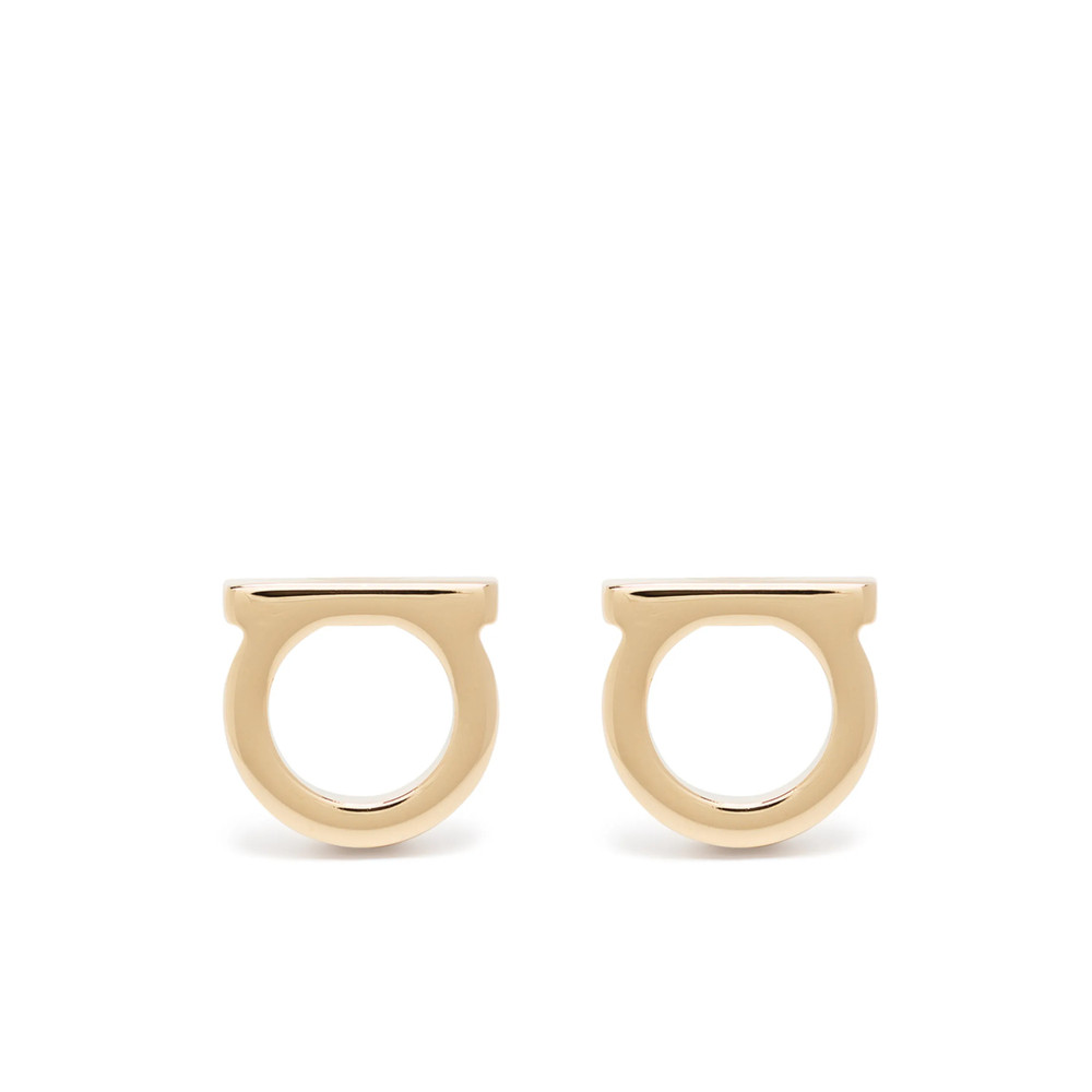 Ferragamo Gancini Stud Earrings