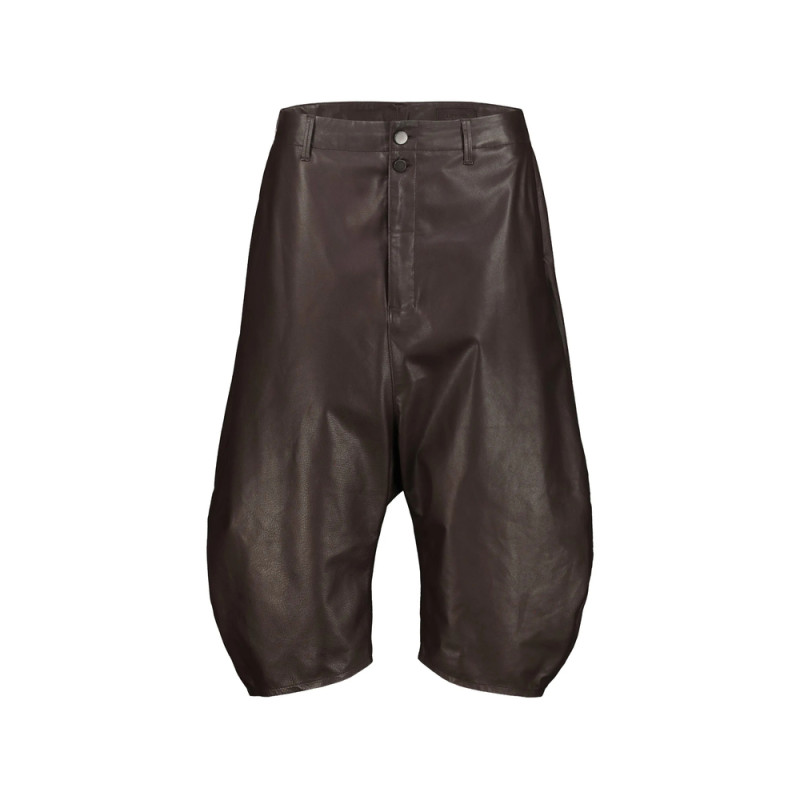 Lemaire Dropped-crotch Leather Trousers