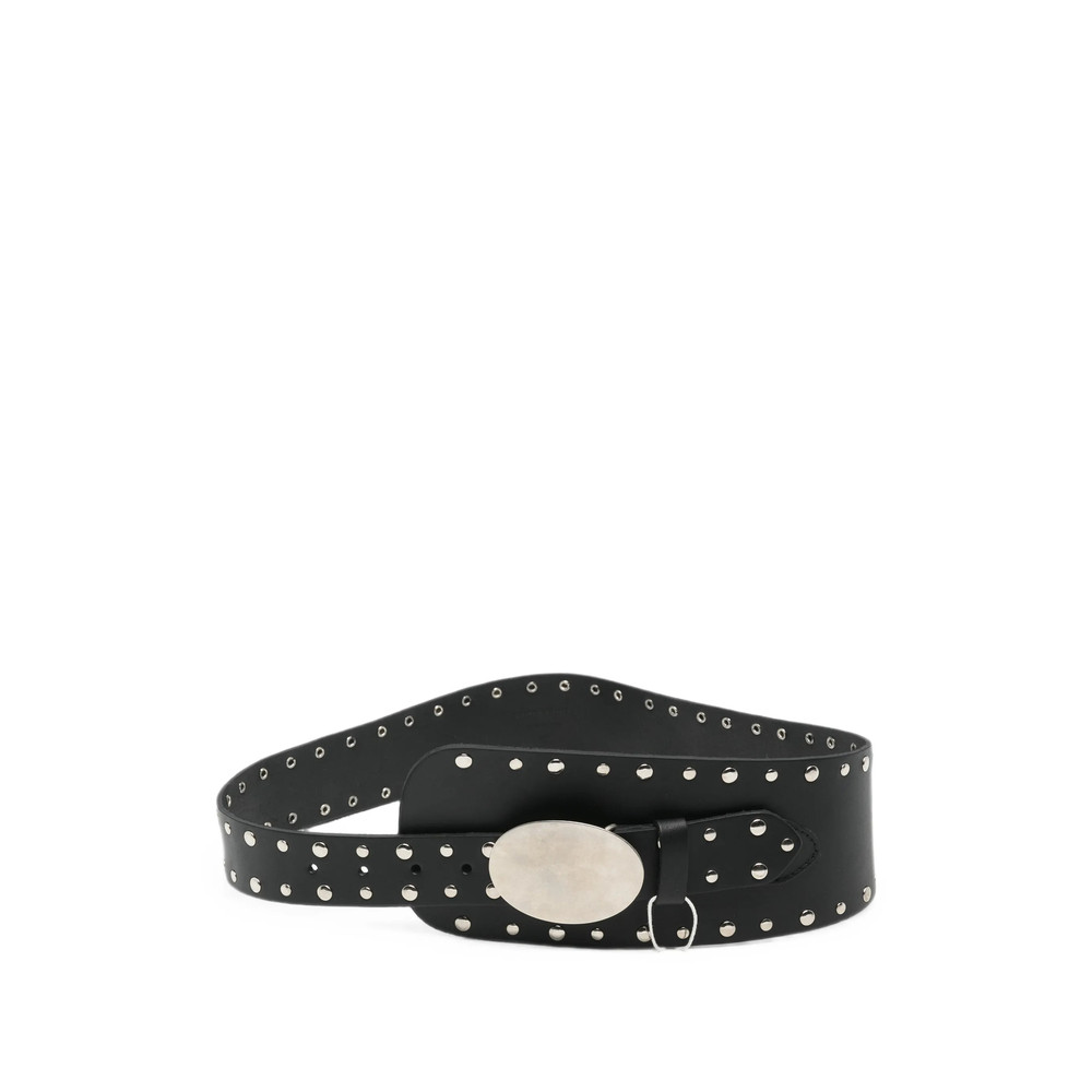 Gimaguas Iris Stud-embellished Leather Belt