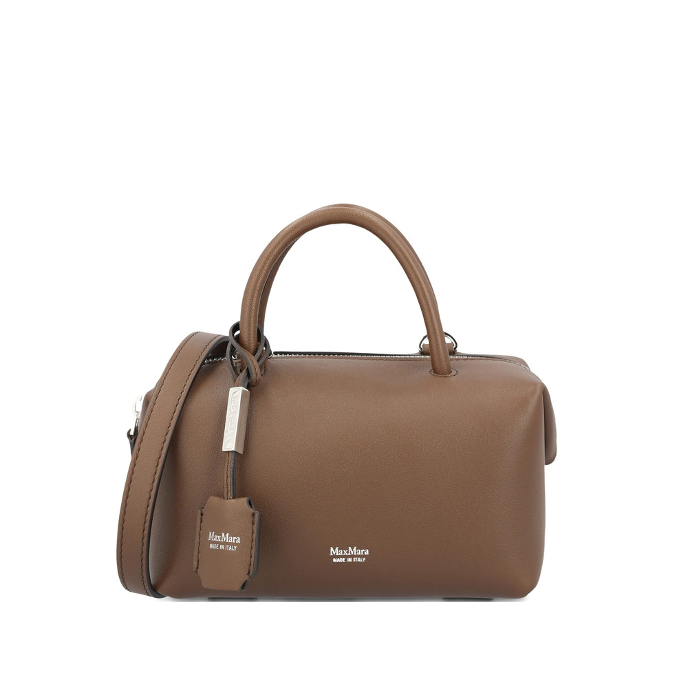 Max Mara Holdalls Padlock-detail Leather Tote Bag