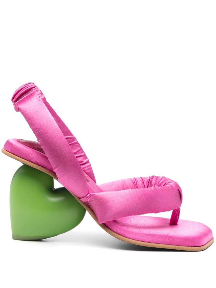 100mm Love sandals