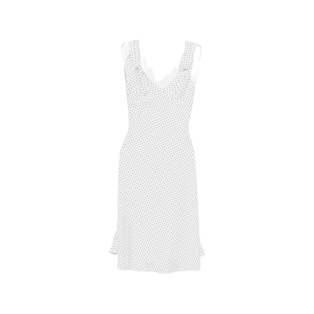 Frankies Bikinis Aurora Polka Dot Ruffled Midi Dress