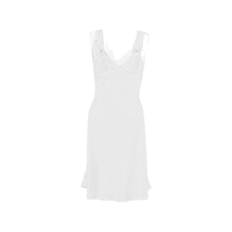 Frankies Bikinis Aurora Polka Dot Ruffled Midi Dress