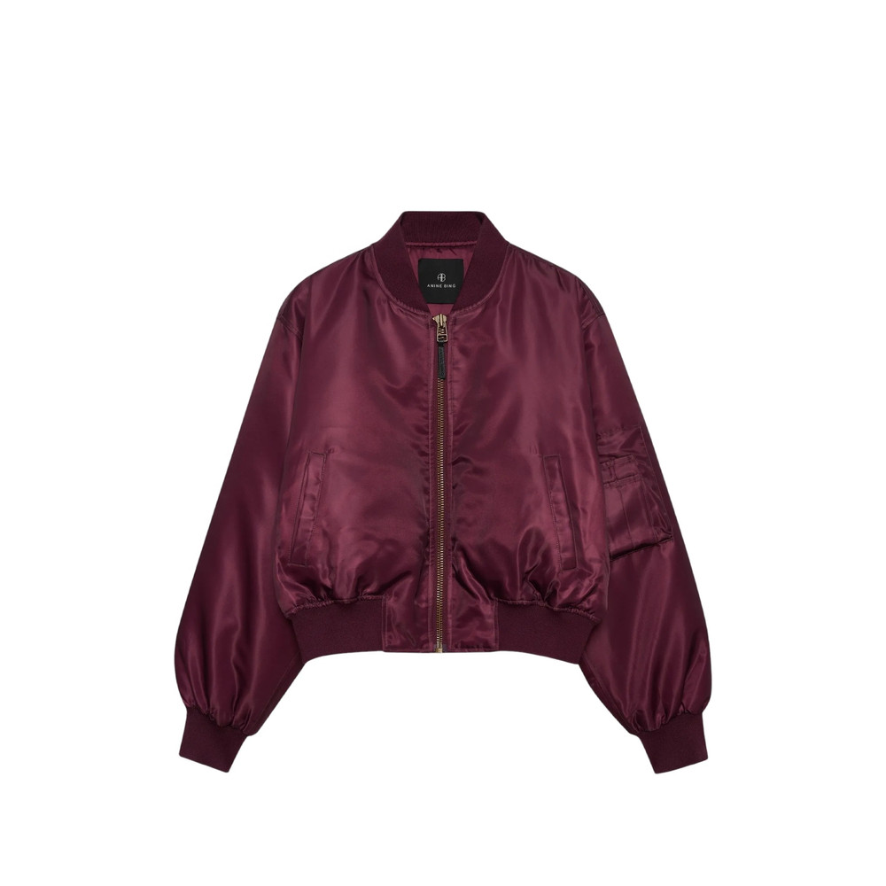 Anine Bing Leon Zip-up Bomber Jacket