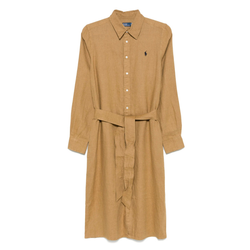 Ralph Lauren Linen Midi Dress