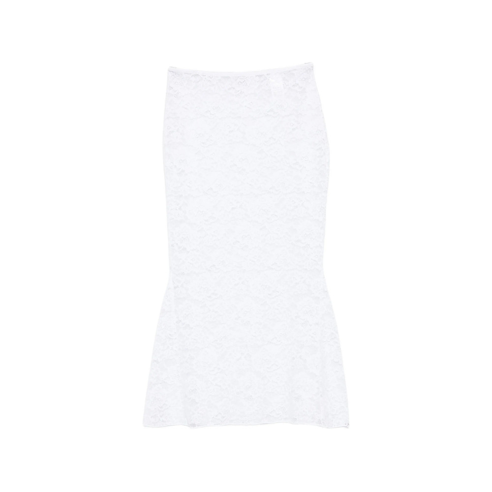 Oséree Lace Midi Skirt