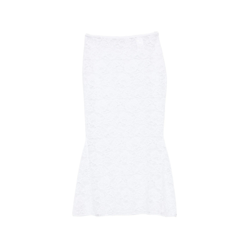 Oséree Lace Midi Skirt
